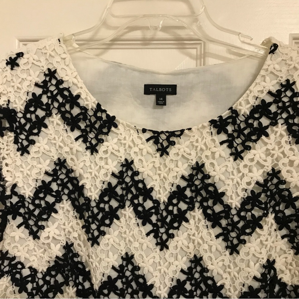 Talbots Top Size 14 - Picture 3 of 9